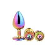 Plug Anal Dream Toys Gleaming Love Multicolor Consoladores - nacloset 2