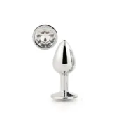 Plug Anal Dream Toys Gleaming Love Prateado Consoladores - nacloset