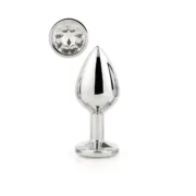 Plug Anal Dream Toys Gleaming Love Prateado Consoladores - nacloset