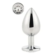 Plug Anal Dream Toys Gleaming Love Prateado Consoladores - nacloset 2