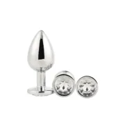 Plug Anal Dream Toys Gleaming Love Prateado Consoladores - nacloset 2