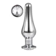 Plug Anal Dream Toys Gleaming Love Prateado Consoladores - nacloset