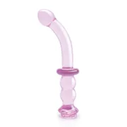 Dildo Dream Toys Glaze Glass G-spot Cor de Rosa Consoladores - nacloset