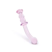 Dildo Dream Toys Glaze Glass G-spot Cor de Rosa Consoladores - nacloset 2