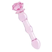 Dildo Dream Toys Glaze Glass Cor de Rosa Consoladores - nacloset 2