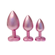 Plug Anal Dream Toys Gleaming Love Cor de Rosa Consoladores - nacloset