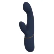 Vibrador Dupla Estimulação Dream Toys Goddess Collection Azul Sexshop - nacloset 2