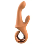 Vibrador Dupla Estimulação Dream Toys Glam Laranja Sexshop - nacloset