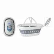 Cesto Dobrável para a Roupa Bathroom Solutions 60 x 40 x 27 cm Casa | Jardim - nacloset 2