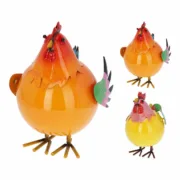 Figura Decorativa Lifetime gallina saltarín de metal modelos variados Metal Casa | Jardim - nacloset