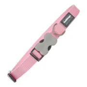 Coleira para Cães Red Dingo Liso Cor de Rosa (1,2 x 20-32 cm) Animais de Estimação - nacloset