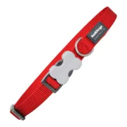 Coleira para Cães Red Dingo Liso Vermelho (1,2 x 20-32 cm) Animais de Estimação - nacloset