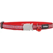 Coleira para Cães Red Dingo STYLE UNION JACK FLAG 41-63 cm Animais de Estimação - nacloset