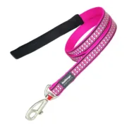 Trela para Cães Red Dingo Refletor Fúcsia (1,2 x 120 cm) Animais de Estimação - nacloset