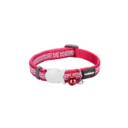 Coleira para Gato Red Dingo Union Jack 20-32 cm Vermelho Animais de Estimação - nacloset