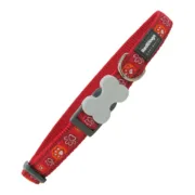 Coleira para Cães Red Dingo Pegada de animal (20-32 cm) (1,2 x 20-32 cm) Animais de Estimação - nacloset