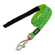 Trela para Cães Red Dingo Verde (1,5 x 120 cm) Animais de Estimação - nacloset