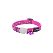 Coleira para Cães Red Dingo STYLE STARS LIME ON HOT PINK 41-63 cm Animais de Estimação - nacloset 2