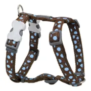 Arnês para Cães Red Dingo Style Sports Azul Lunares 37-61 cm Animais de Estimação - nacloset