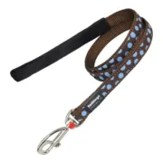 Trela para Cães Red Dingo Castanho Pontos (2 x 120 cm) Animais de Estimação - nacloset
