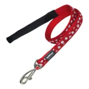 Trela para Cães Red Dingo Vermelho Pontos (1,5 x 120 cm) Animais de Estimação - nacloset