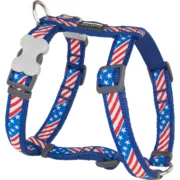 Arnês para Cães Red Dingo STYLE US FLAG 45-66 cm 36-59 cm Animais de Estimação - nacloset