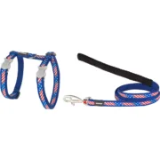Arnês para Cães Red Dingo US Flag 21-35 cm Azul Animais de Estimação - nacloset