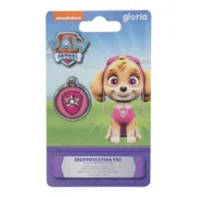 Placa identificativa para colar The Paw Patrol Skye Tamanho M Animais de Estimação - nacloset