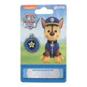 Placa identificativa para colar The Paw Patrol Chase 12 Animais de Estimação - nacloset