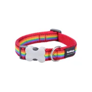 Coleira para Cães Red Dingo Rainbow 20-32 cm Multicolor Animais de Estimação - nacloset 2
