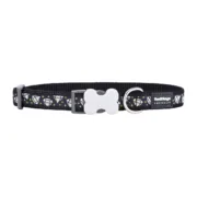 Coleira para Cães Red Dingo STYLE DIAMOND Preto 31-47 cm Animais de Estimação - nacloset