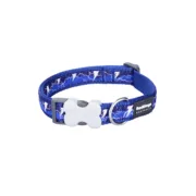 Coleira para Cães Red Dingo STYLE LIGHTNING Azul Marinho 41-63 cm Animais de Estimação - nacloset 2