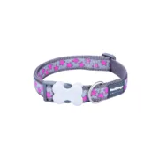 Coleira para Cães Red Dingo On Cool 20-32 cm Cor de Rosa Animais de Estimação - nacloset