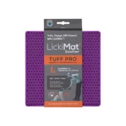 Comedouro para Cão Lickimat Roxo Polipropileno TPR Animais de Estimação - nacloset