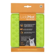 Comedouro para Cão Lickimat Verde TPR Animais de Estimação - nacloset 2