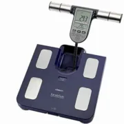 Balança digital para casa de banho Omron BF511 Azul Metal Índice de Gordura Corporal Balanças - nacloset