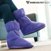 Botas Pés Quentes para Aquecer no Microondas Warm Hug Feet Chinelos de casa - nacloset 2
