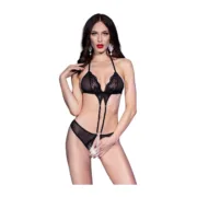 Body Chilirose Preto S/M Babydolls e bodies - nacloset