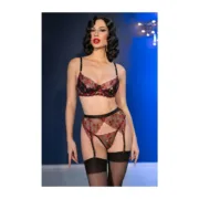 Conjunto de Lingerie Chilirose Cuequinhas e tangas - nacloset