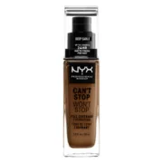 Base de Maquilhagem Cremosa NYX Can’t Stop Won’t Stop Deep Sable (30 ml) Cosmética - nacloset