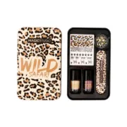 Set de manicure Magic Studio Wild Safari Savage Nail Art 6 Peças Estética e Tratamentos Corporais - nacloset