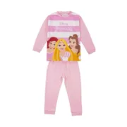 Pijama Infantil Disney Princess Cor de Rosa Bebés e Crianças - nacloset