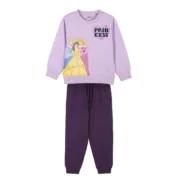 Fato de Treino Infantil Disney Princess Lilás Bebés e Crianças - nacloset
