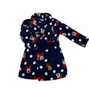 Roupão Infantil Minnie Mouse Azul escuro Bebés e Crianças - nacloset