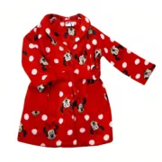 Roupão Infantil Minnie Mouse Vermelho Bebés e Crianças - nacloset
