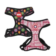 Arnês para Cães Marvel M/L Vermelho Animais de Estimação - nacloset
