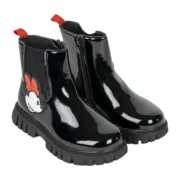 Botas Infantis Casuais Minnie Mouse Preto Bebés e Crianças - nacloset
