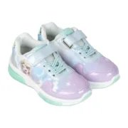 Sapatilhas Desportivas com LED Frozen Azul Claro Bebés e Crianças - nacloset
