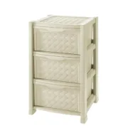 Cómoda Tontarelli Plástico 3 Gavetas (38,5 x 39 x 63,5 cm) Casa | Jardim - nacloset