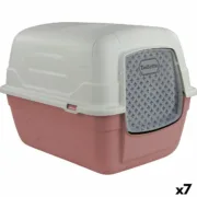 Caixa de Areia para Gatos Georplast 61902 Plástico 52 x 40 x 40 cm (7 Unidades) Animais de Estimação - nacloset